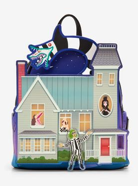 Loungefly Beetlejuice Maitland House Glow-In-The-Dark Mini Backpack, , hi-res